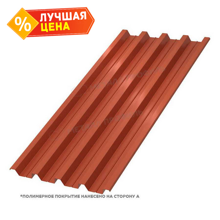 Профлист Металл Профиль Н-60 0,5 NormanMP RAL 8004 Коричневая медь